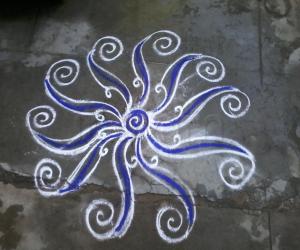 Sunday kolam!