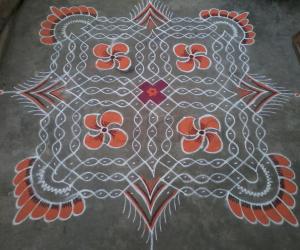 My chikku kolam!