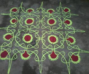 Sunday kolam!