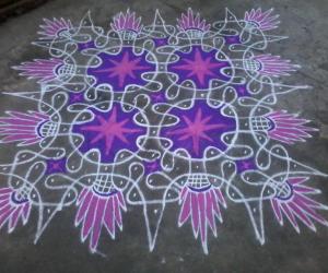 Daily kolam!