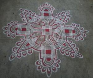 Daily kolam!