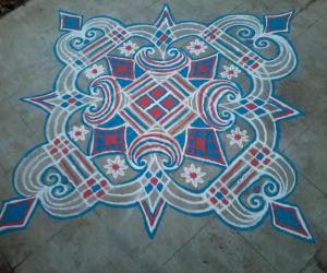 Friday kolam!