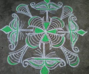 My small kolam!