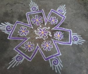 Monday kolam!!