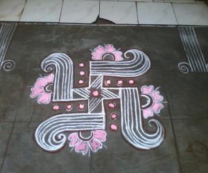 Friday kolam!