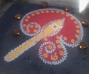 Karthigai kolam-1