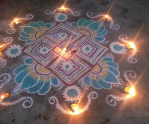 Karthigai kolam-3