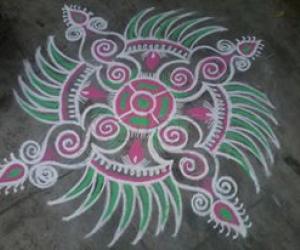 Daily kolam!