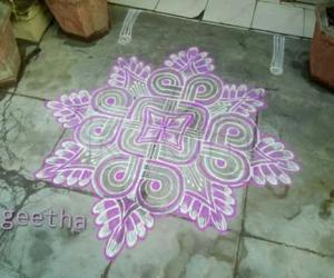 Friday kolam!