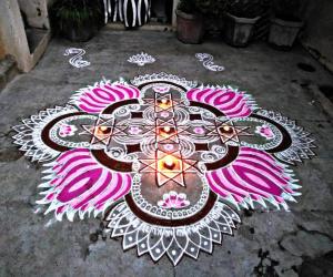 Margazhi kolam day_6!