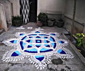 Margazhi kolam day-9!