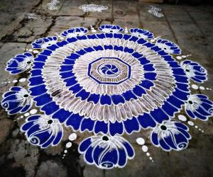 Margazhi kolam day-19!