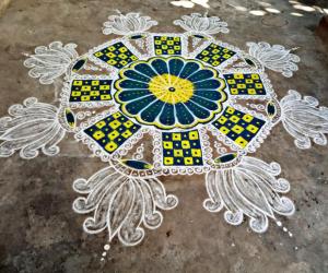 Margazhi kolam day-21