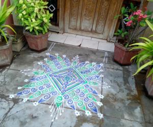 Tuesday kolam!