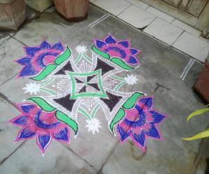 Thursday kolam!