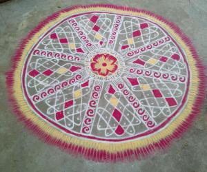 Fusion  kolam!