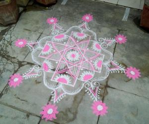 Friday kolam!