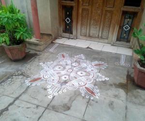 Friday kolam!!