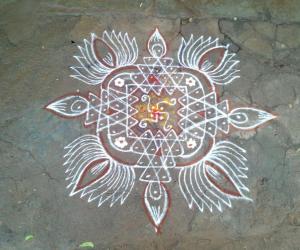 my kolam!