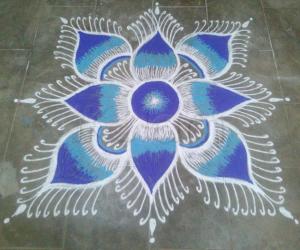 Margazhi kolam_10! Happy Christmas!!