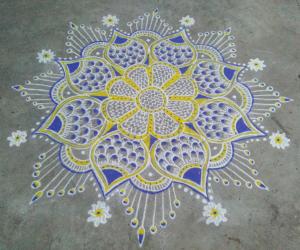 Thursday  kolam!!