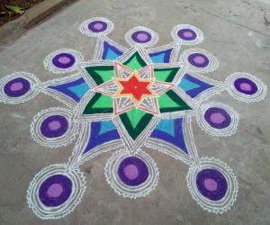 Thursday  kolam!!