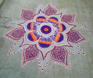 my daily kolam!