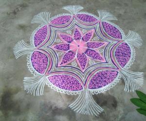 my daily kolam!