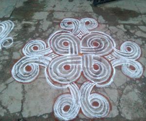 my daily kolam!