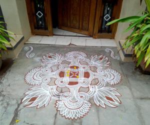 Friday kolam!!