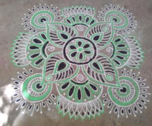 my daily kolam!