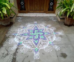 my kolam!