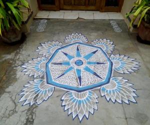 Monday kolam!