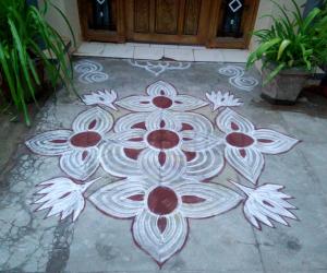 Friday kolam!!