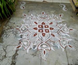 Friday kolam!