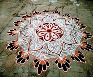 Margazhi kolam day-16!