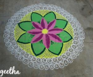 Sunday kolam!