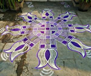 Margazhi kolam 21!