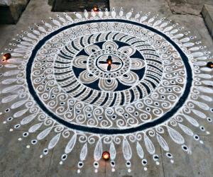 Margazhi kolam 28!