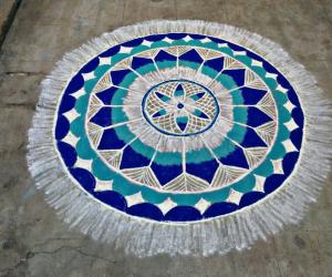 My daily kolam!