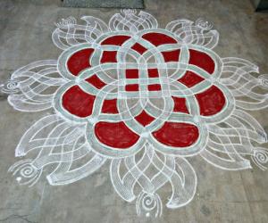 My daily kolam!