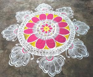 Margazhi kolam day_4!