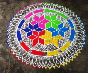 Margazhi kolam day_5!