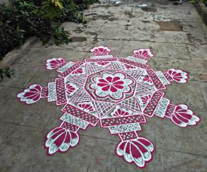 Margazhi kolam day-7