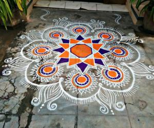 Margazhi kolam 12!