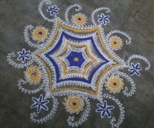 Daily kolam!