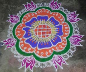 Margazhi rangoli