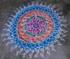 thai poosam rangoli