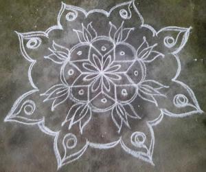 Tuesday kolam