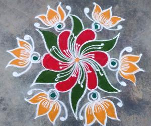 Cute Rangoli